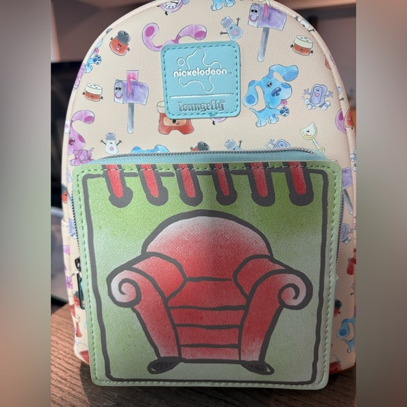NWT Nickelodeon Loungefly Blue\'s Clues Thinking Chair Backpack main image 6